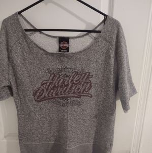 Harley Davidson light sweatshirt